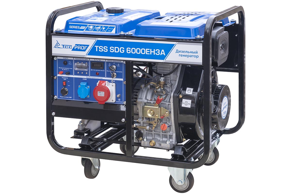 Дизель генератор TSS SDG 6000EH3A
