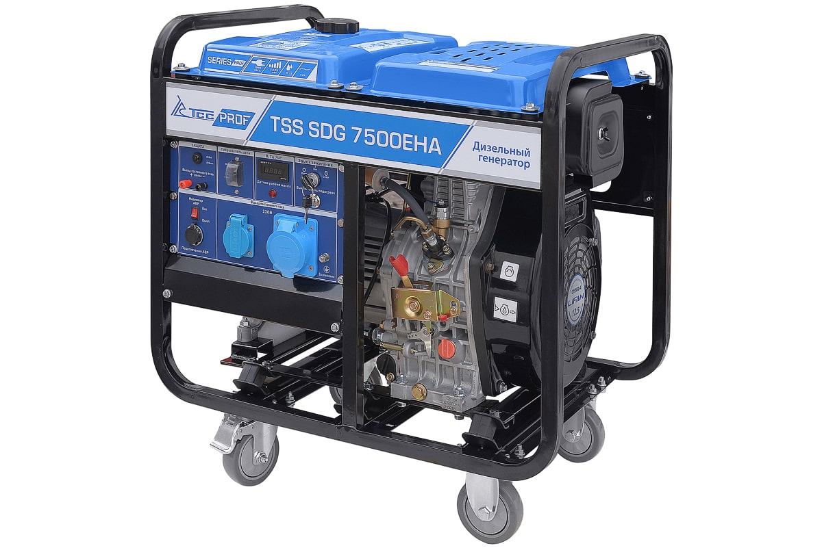 Дизель генератор TSS SDG 7500EHA
