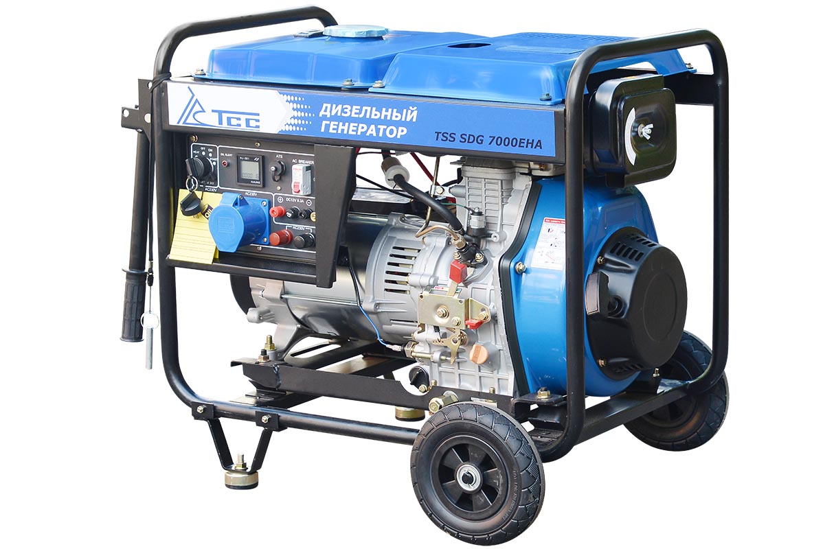 Дизельный генератор TSS SDG 7000EHA
