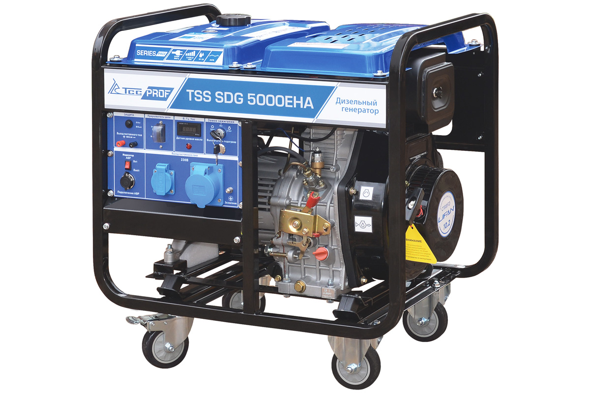 Дизель генератор TSS SDG 5000EHA
