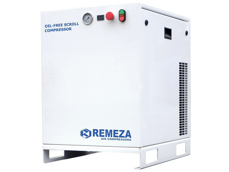 Безмасляный спиральный компрессор REMEZA КС7-10
