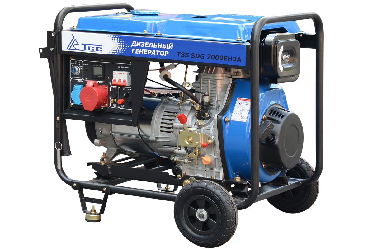 Дизельный генератор TSS SDG 7000EH3A
