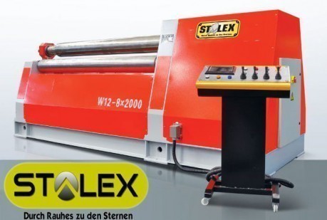Станок вальцовочный гидравлический Stalex W12-8х2000
