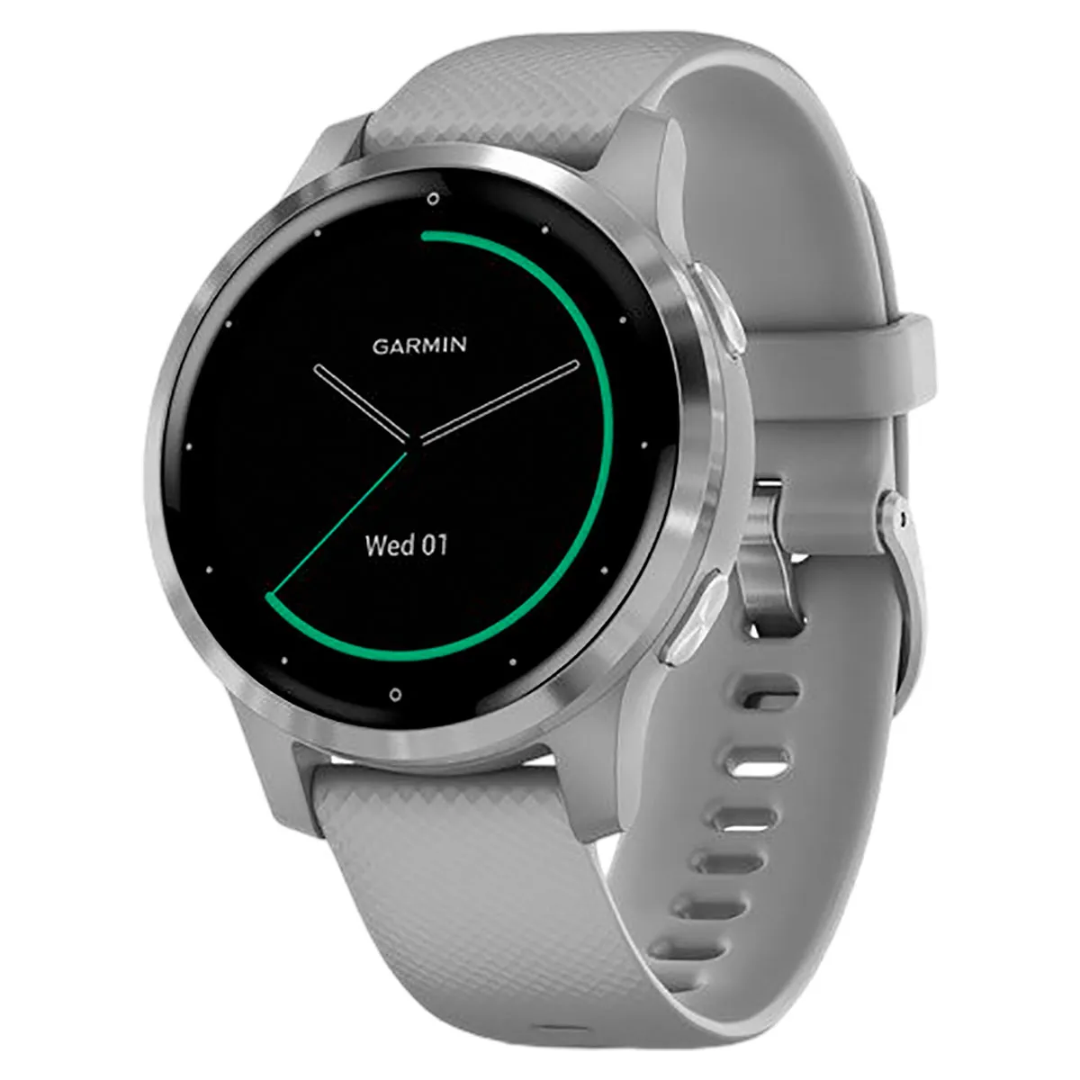Часы Garmin vivoactive 4s серые с серебристым безелем

