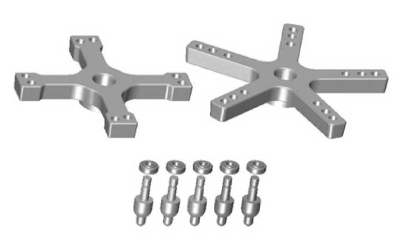 Professional Clamping Kit 4028764 Набор зажимов "Профессионал" для Geodyna 980L/4800L.
