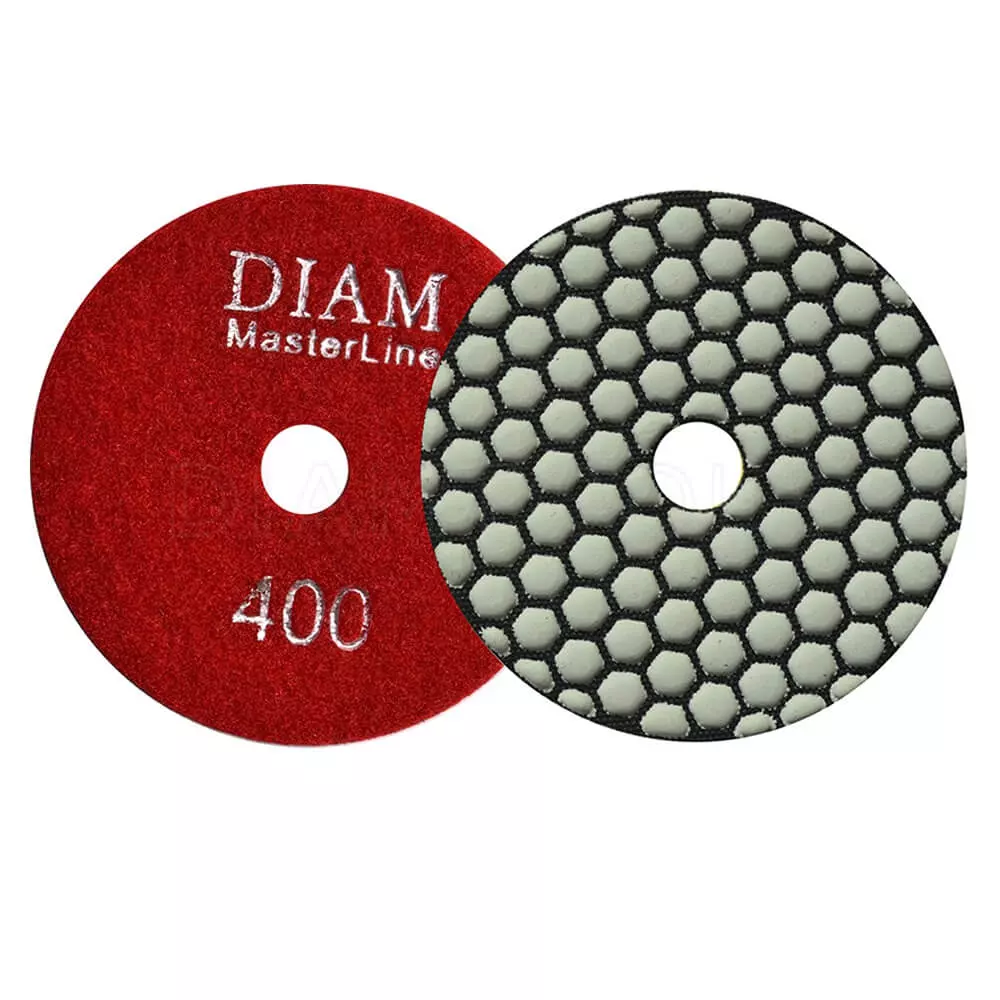 Алмазный гибкий шлифовальный круг DIAM Master Line Dry №400 сухая полировка 000568
