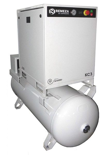 Безмасляный спиральный компрессор REMEZA КС10-8-270
