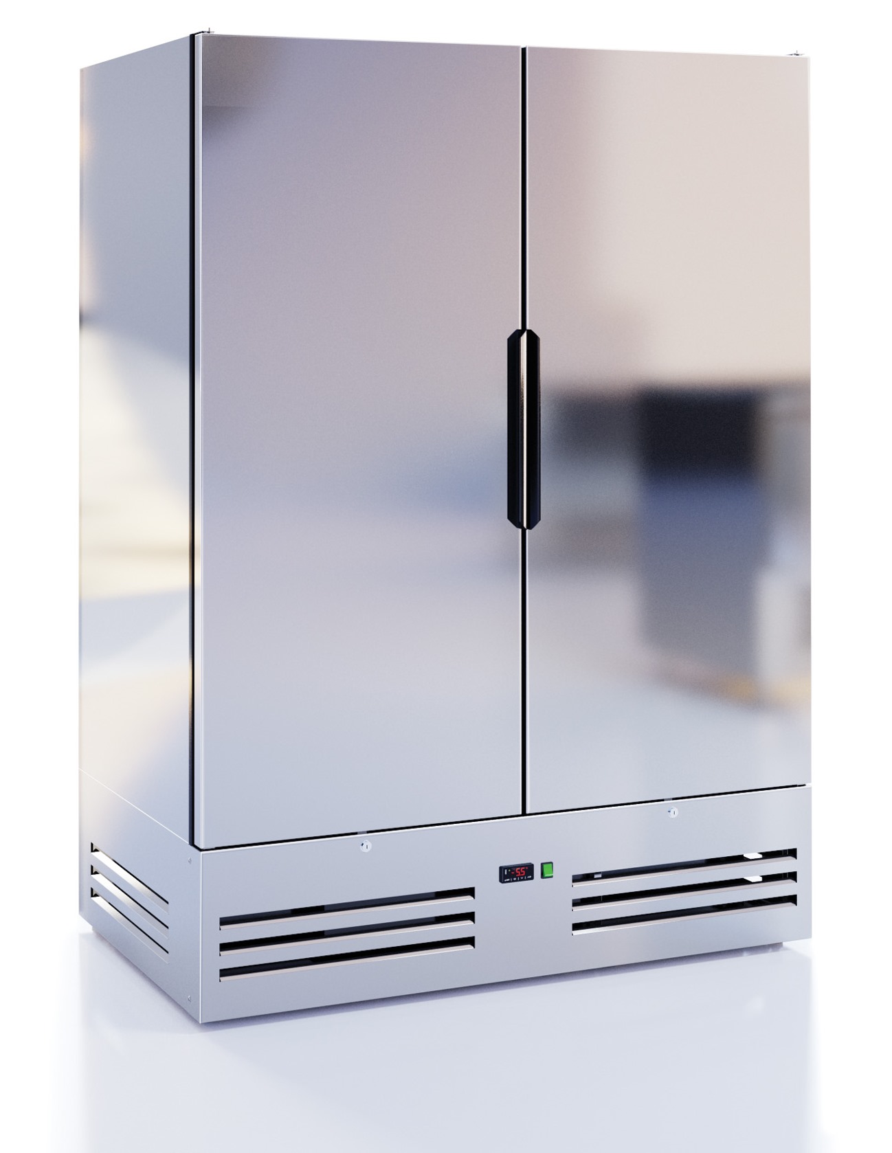Морозильный шкаф EQTA Smart ШН 0,98-3,6 (S1400D M inox)
