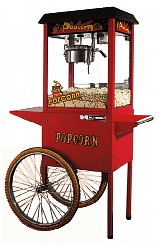 Аппарат для попкорна Hurakan HKN-PCORN-T на тележке
