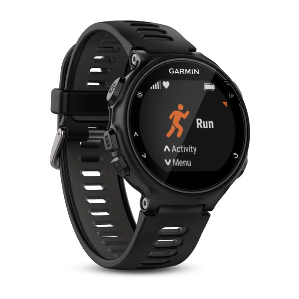 Часы Garmin Forerunner 735XT HRM-Tri-Swim черно-серые
