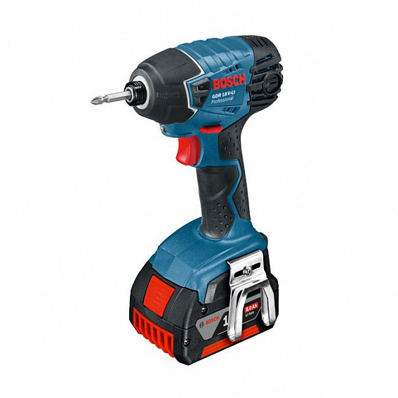 Аккумуляторный ударный гайковёрт Bosch GDR 18 V-LI (0.601.9A1.30L)
