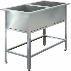 Ванна моечная Assum ВМС-С-2/500 (1200х600х850) (мойка AISI201)
