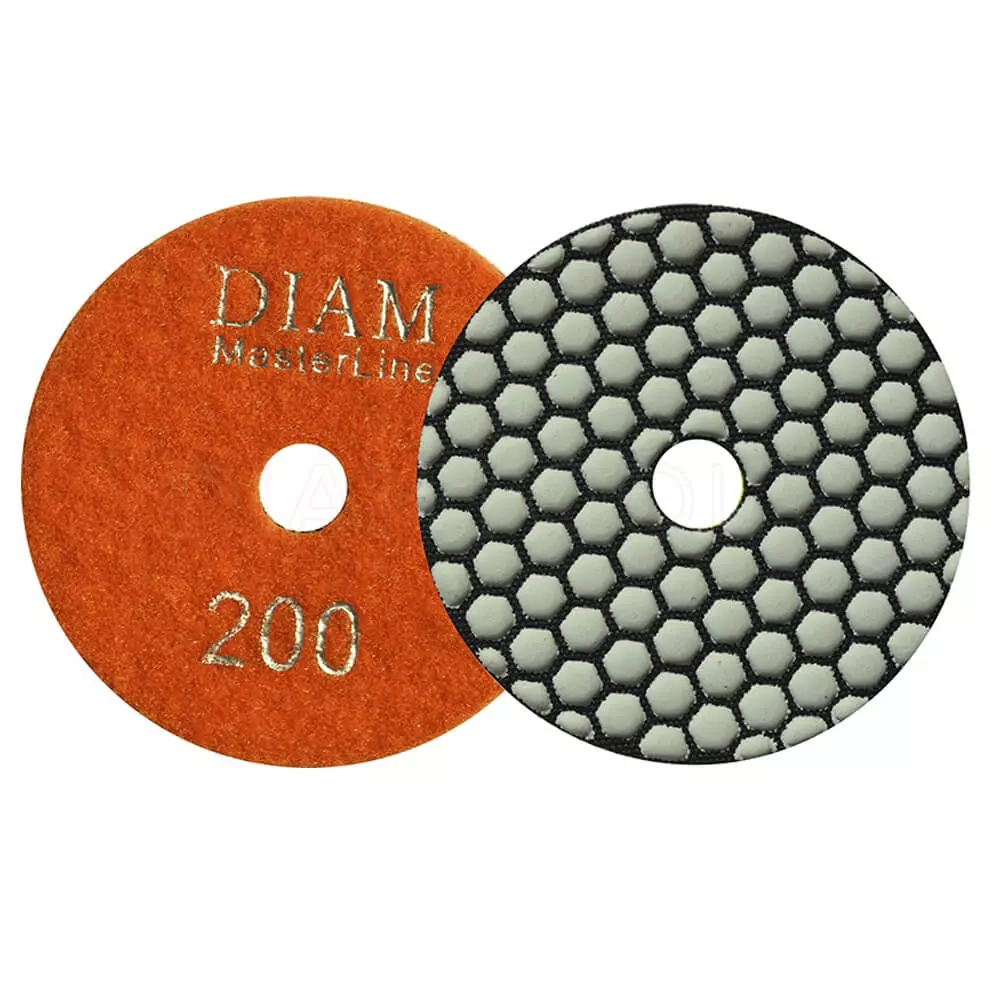 Алмазный гибкий шлифовальный круг DIAM Master Line Dry №200 сухая полировка 000567
