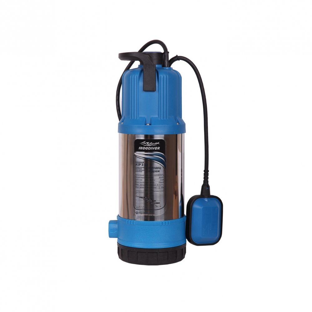 Насос погружной FREEDIVER ASP3-30 (каб.15м), шт 3330, Aquario
